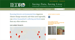 Desktop Screenshot of iedro.org